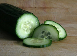cucumber acne